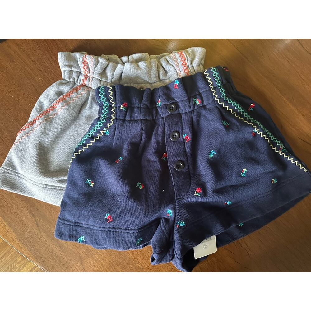 Something New Cotton Embroidered Shorts (2 Pair Included) XXS size (adult) NWT